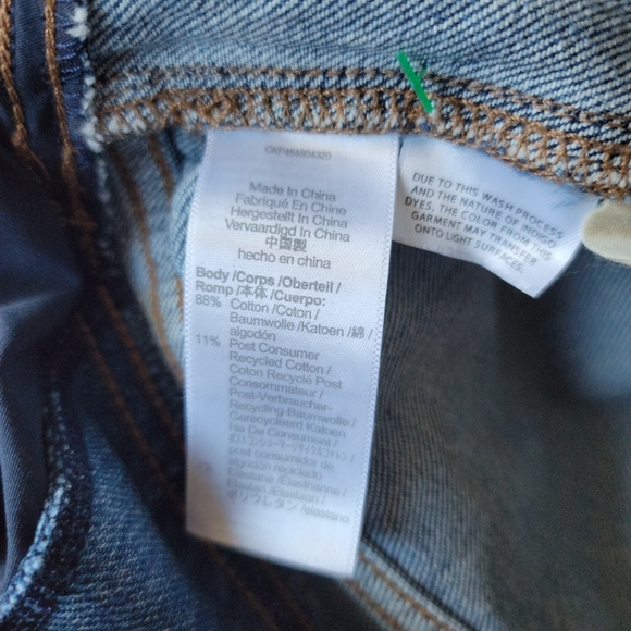 Madewell Maternaty Medium Wash Blue Jeans - Picture 9 of 12